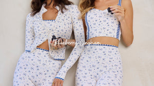 Blueberry Gingham