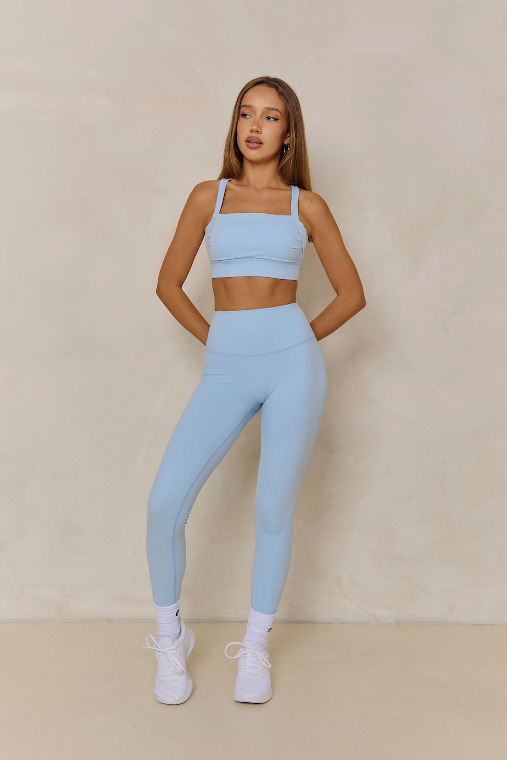 Astoria Luxe Balance Full Length Legging - Baby Blue