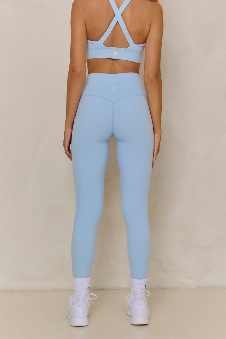 Astoria Luxe Balance Full Length Legging - Baby Blue