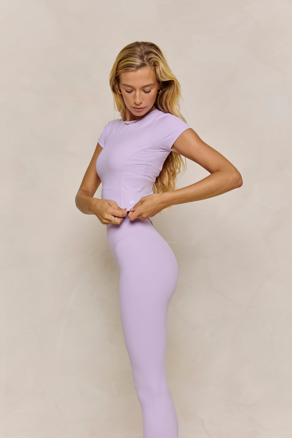 Astoria Luxe Balance Contour Tee - Lavender