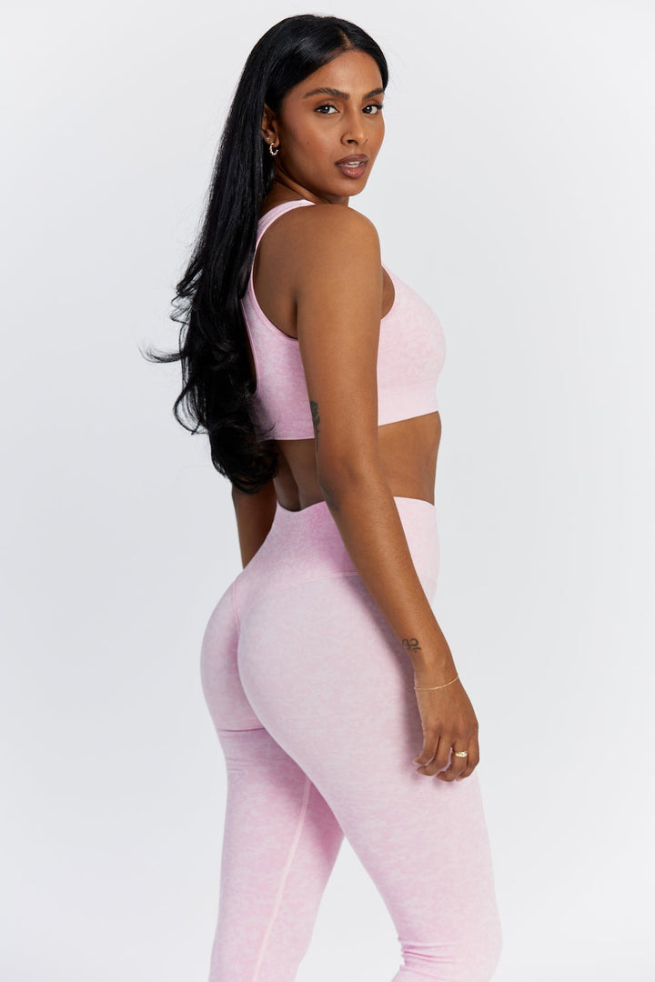 Astoria Rise Seamless Legging - Baby Pink