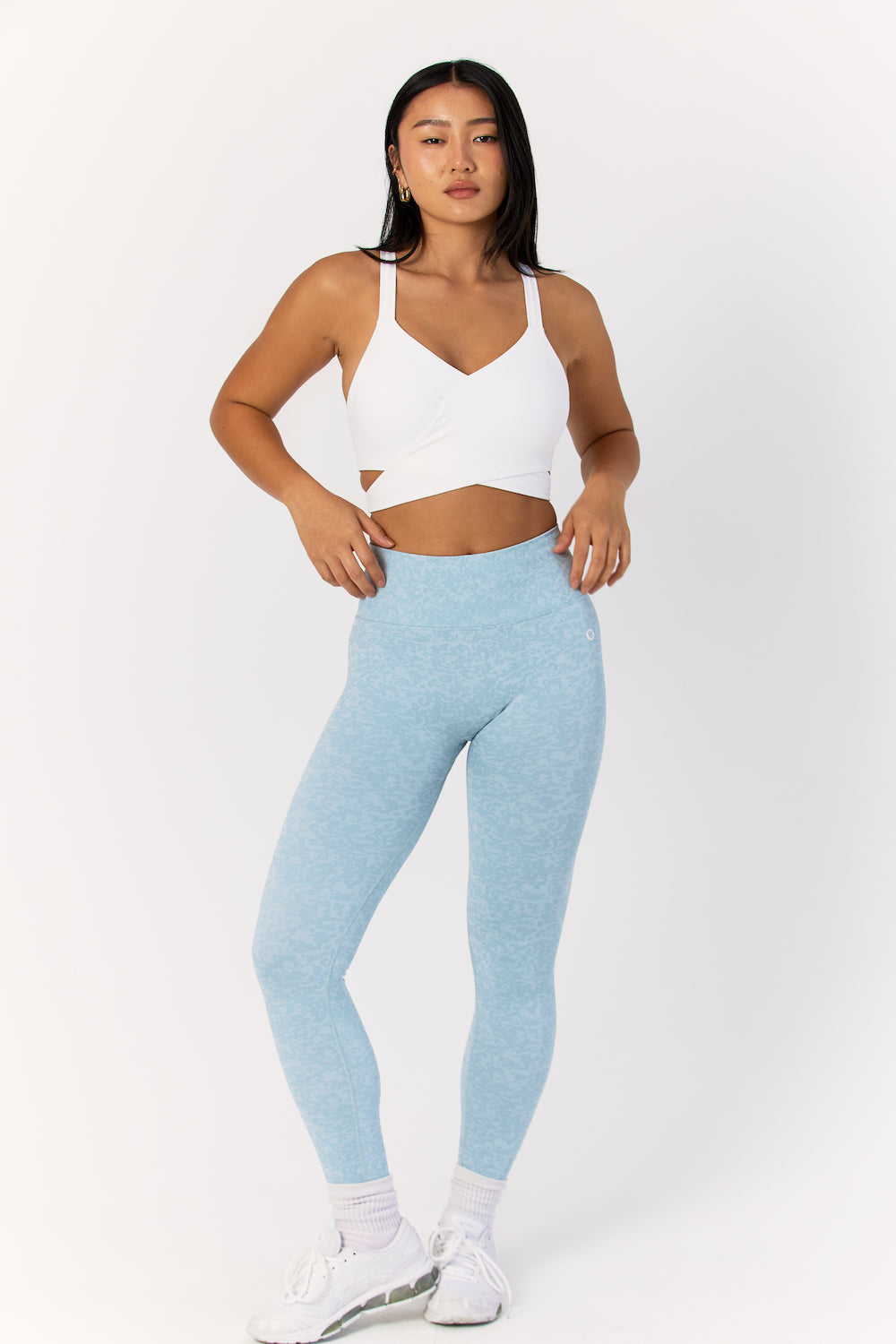 Astoria Live Luxe Crossover Crop - White