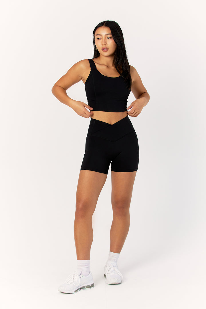 Astoria Luxe Power Short - Black