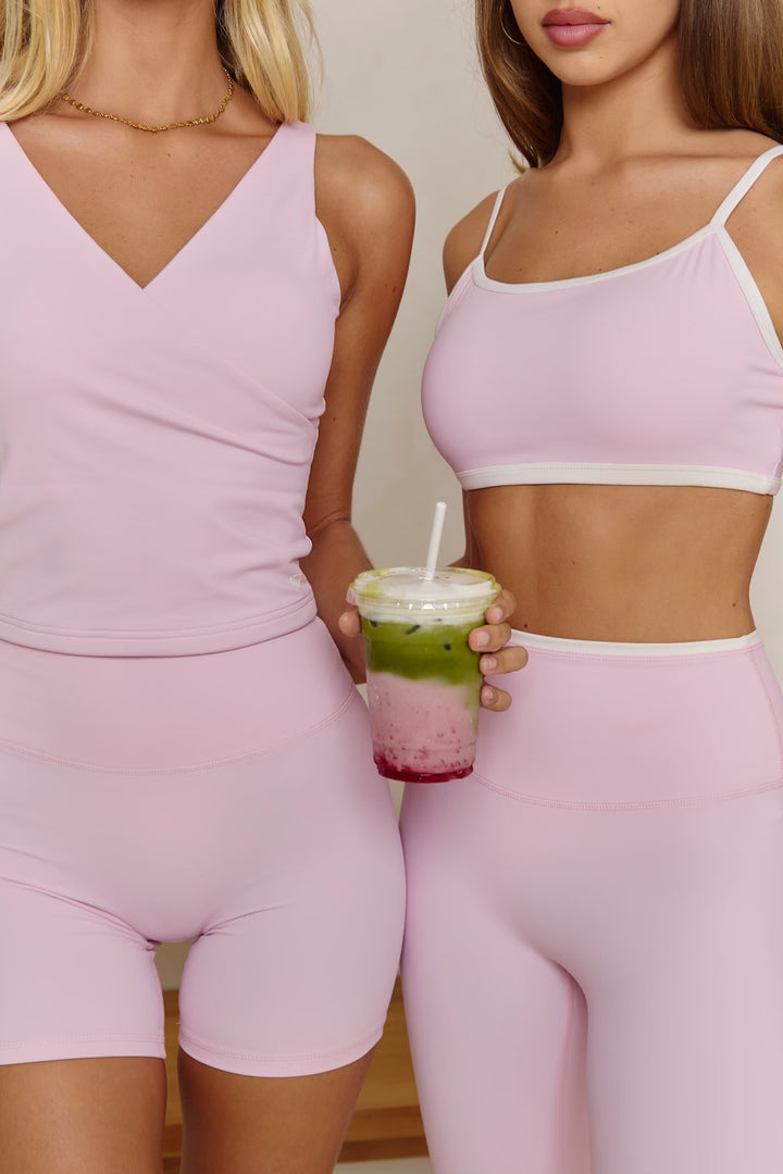 Astoria Luxe Balance Short - Pink/Cream