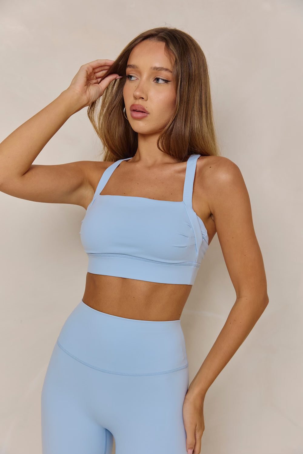 Astoria Luxe Balance Signature Sports Bra - Baby Blue