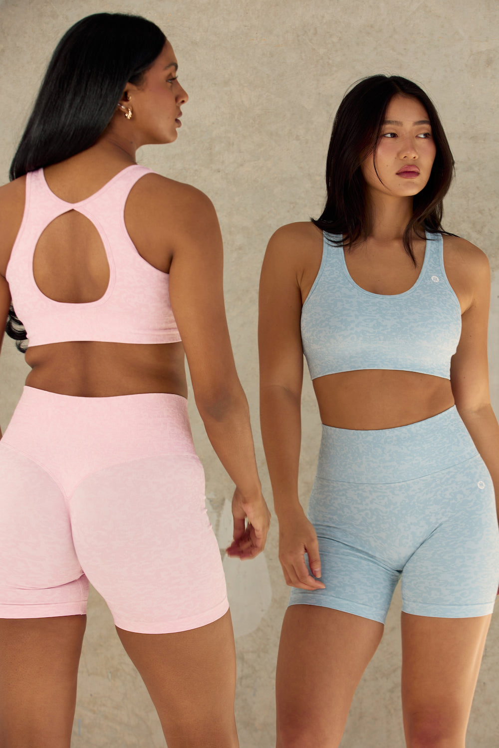 Astoria Rise Seamless Short - Baby Blue