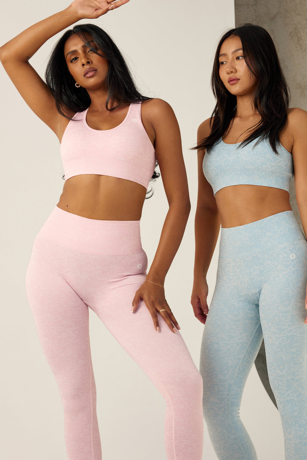 Astoria Rise Seamless Legging - Baby Pink
