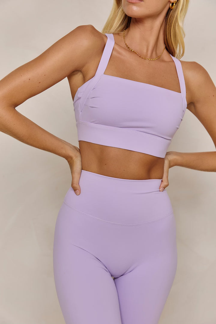 Astoria Luxe Balance Signature Sports Bra - Lavender