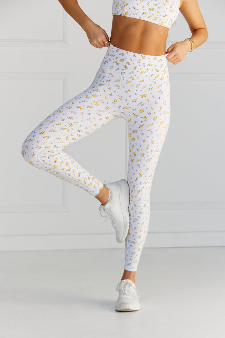 Astoria Luxe Balance Full Length Legging - Primrose