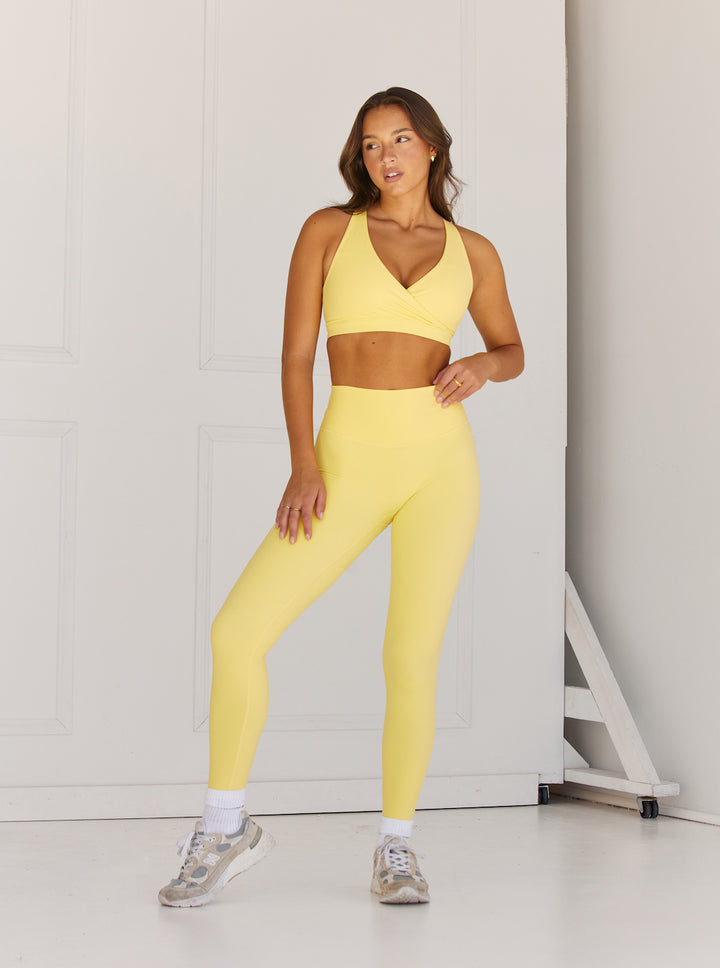 Astoria Luxe Balance Full Length Legging - Marigold