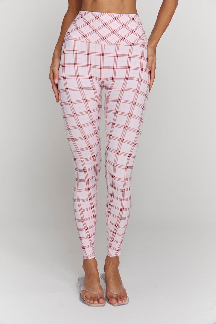 Astoria Airvíve Autograph Legging - Princess Pink Plaid