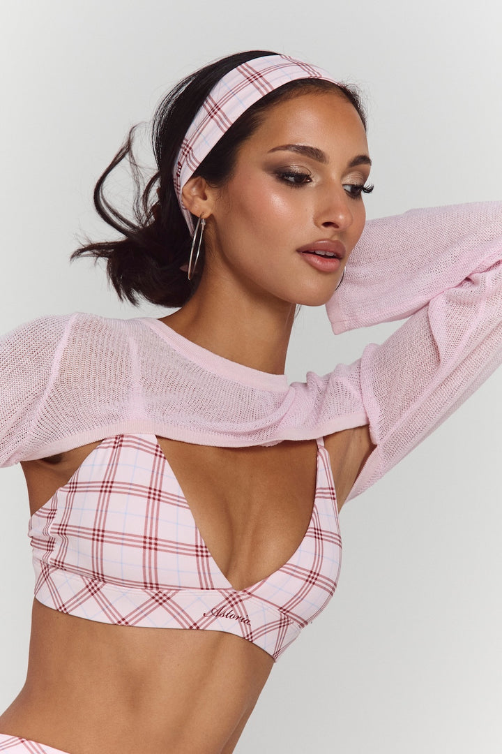 Astoria Knit Shrug - Angel Pink