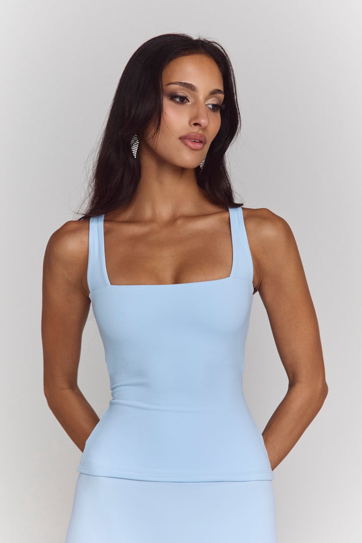 Astoria Airvíve Square Neck Tank - Laguna Blue