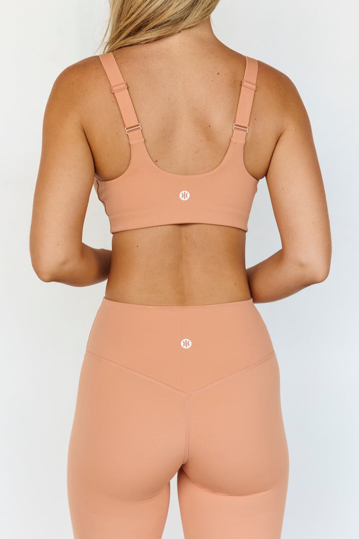 Astoria Luxe Balance Staple Sports Bra - Spice