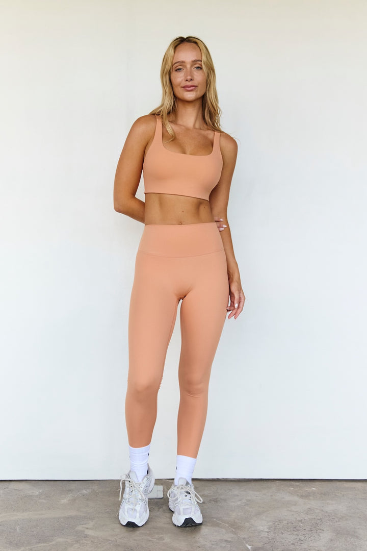 Astoria Luxe Balance Staple Sports Bra - Spice