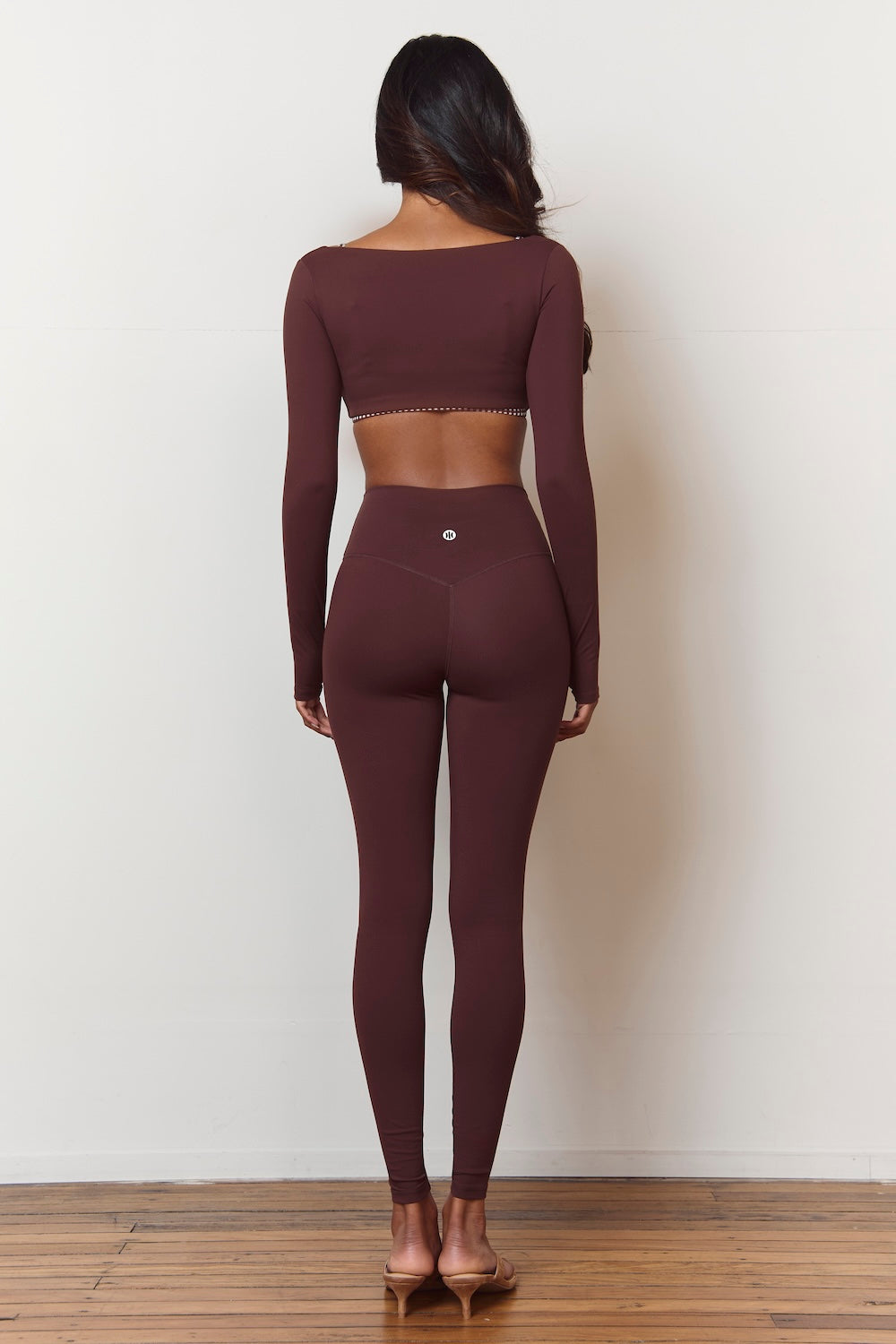 Astoria Luxe Balance Full Length Legging - Espresso