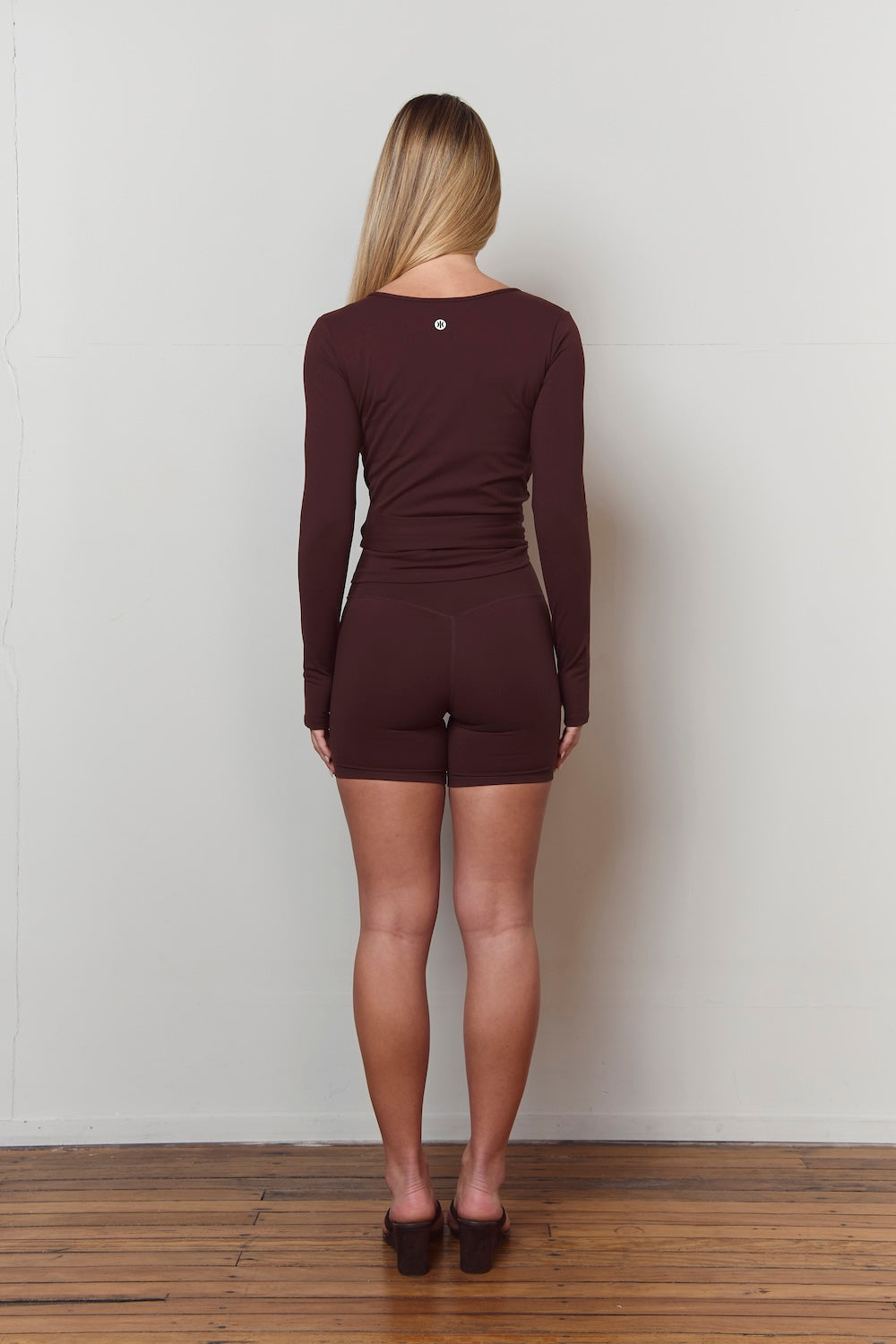 Astoria Luxe Balance Wrap Top - Espresso