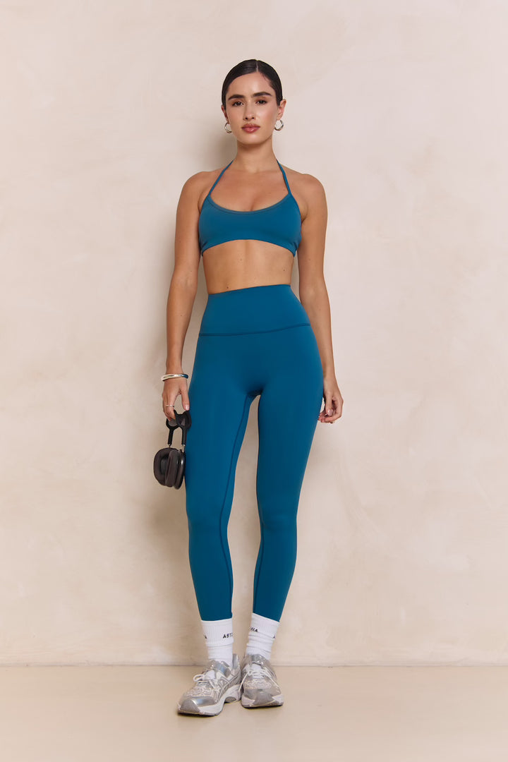 Astoria Airvíve Halter Sports Bra - Teal