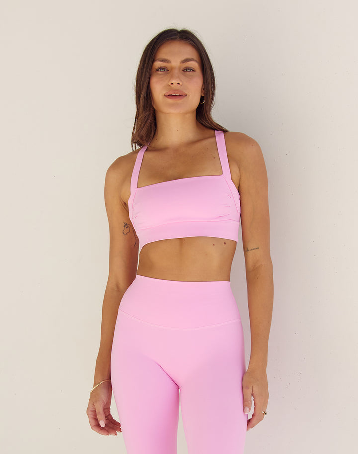 Astoria Luxe Balance Signature Sports Bra - Candy Pink