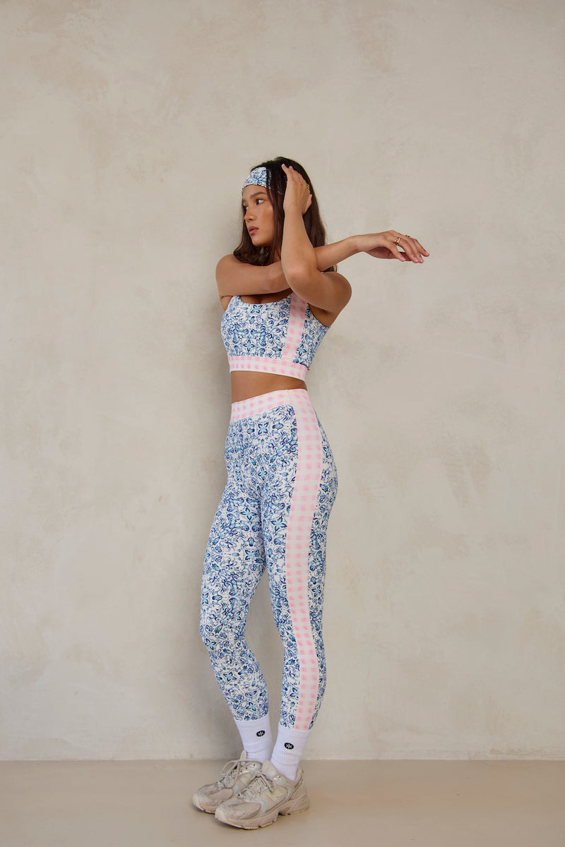 Astoria Seamless Ribbed Legging - Porceflora