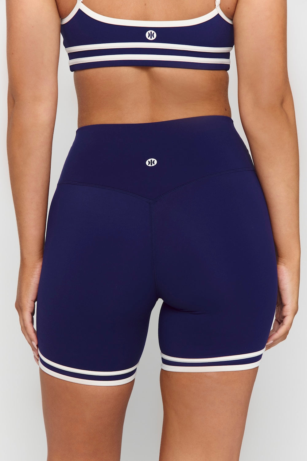 Astoria Luxe Balance Short - Navy/Cream