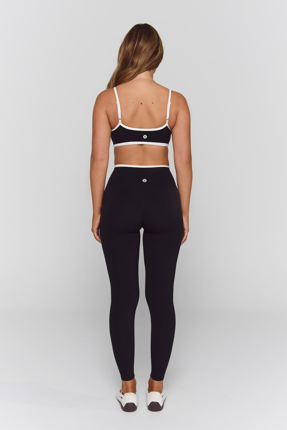 Astoria Luxe Balance Full Length Legging - Black/Cream