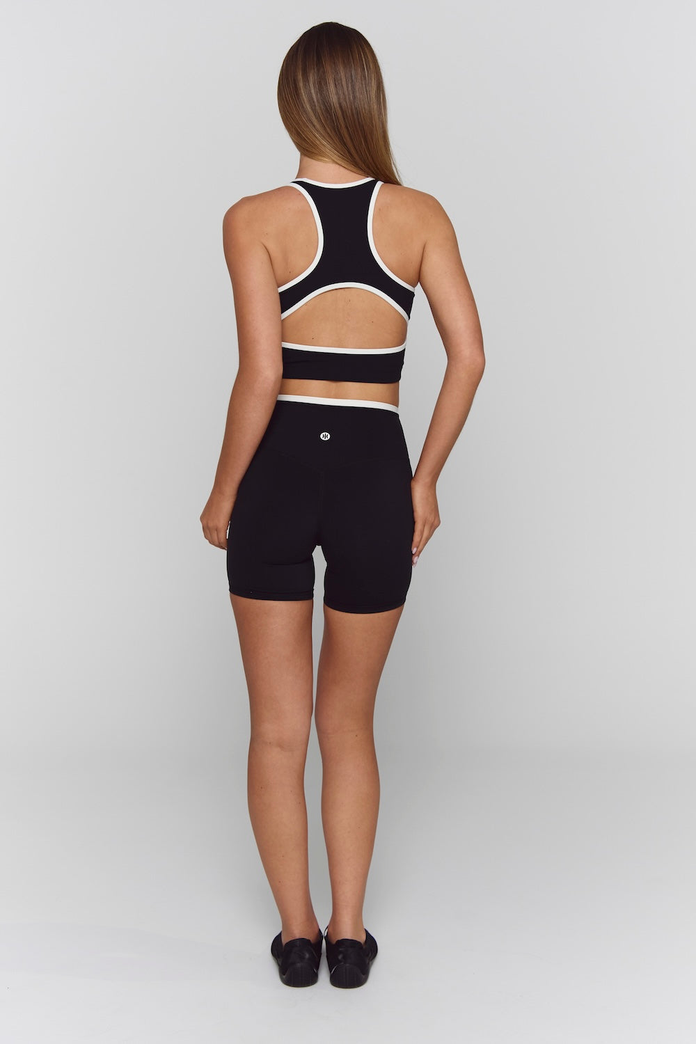 Astoria Luxe Balance Short - Black/Cream