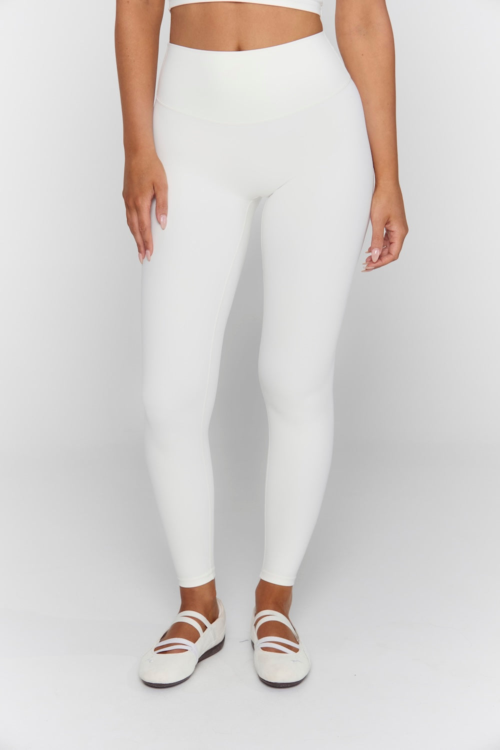 Astoria Luxe Balance Full Length Legging - Cream