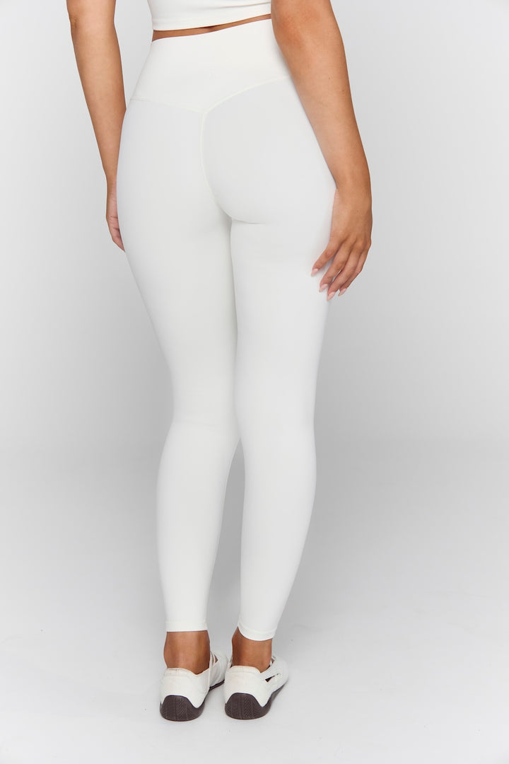 Astoria Luxe Balance Full Length Legging - Cream