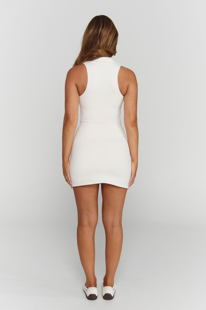 Astoria Airvíve Racquet Club Polo Dress - Cream