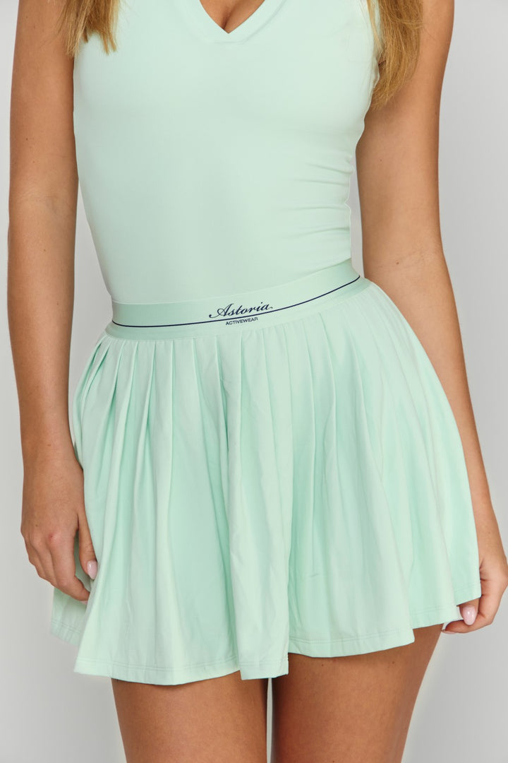 Astoria Airvíve Varsity Pleated Skort - Mint