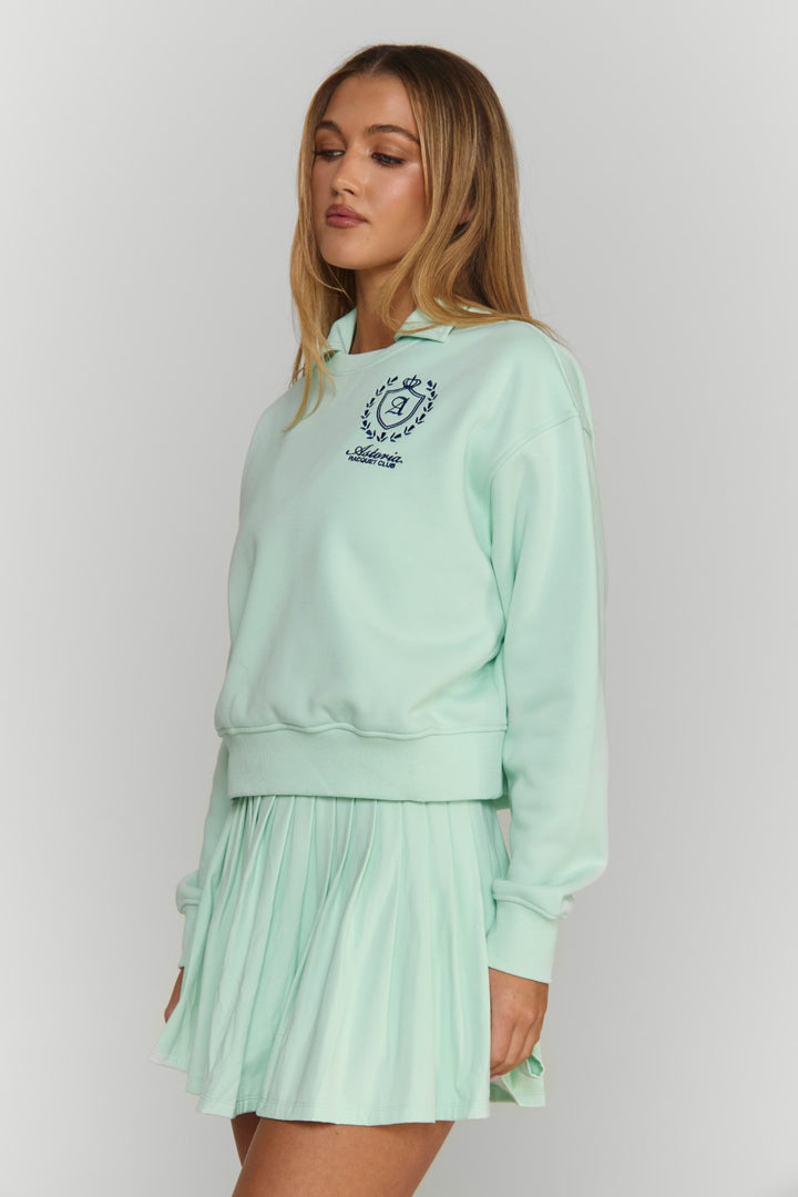 Astoria Airvíve Racquet Club Crewneck - Mint