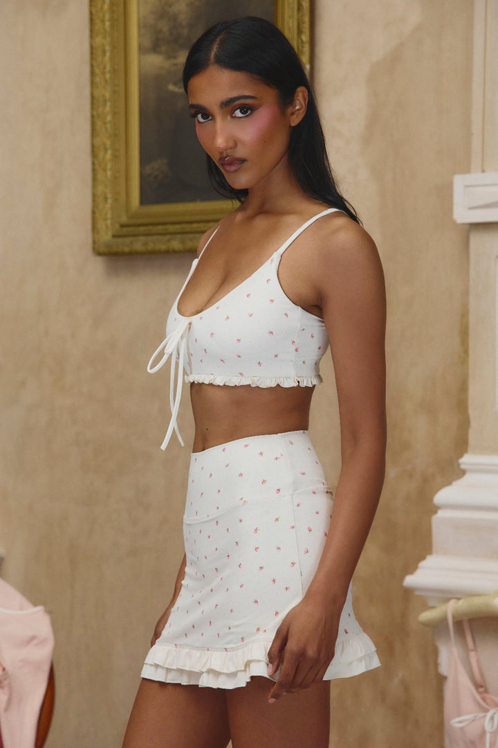 Astoria Airvíve Ruffle Skort - Strawberry Crème