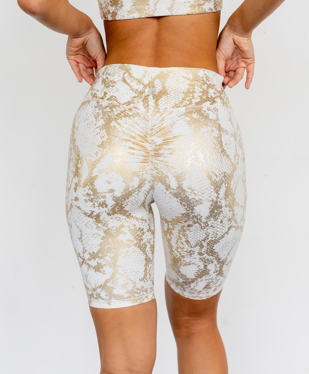 Astoria Luxe Metallic Series Short - Ivory