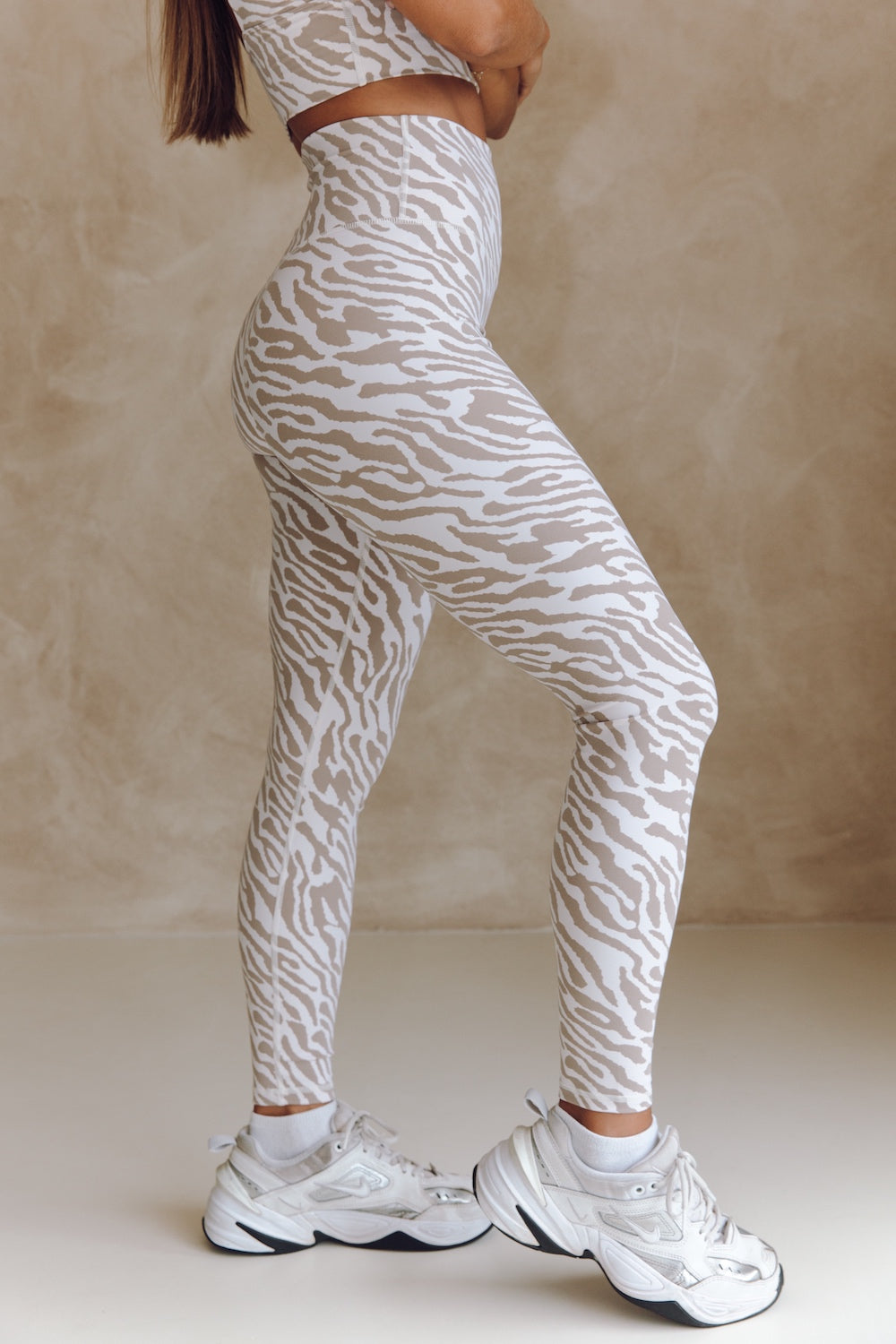 Astoria activewear Astoria LUXE BALANCE Full Length Mesh Legging - Poppy -  Poppy M