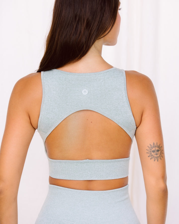 Astoria Velocity Seamless Sports Crop - Matcha