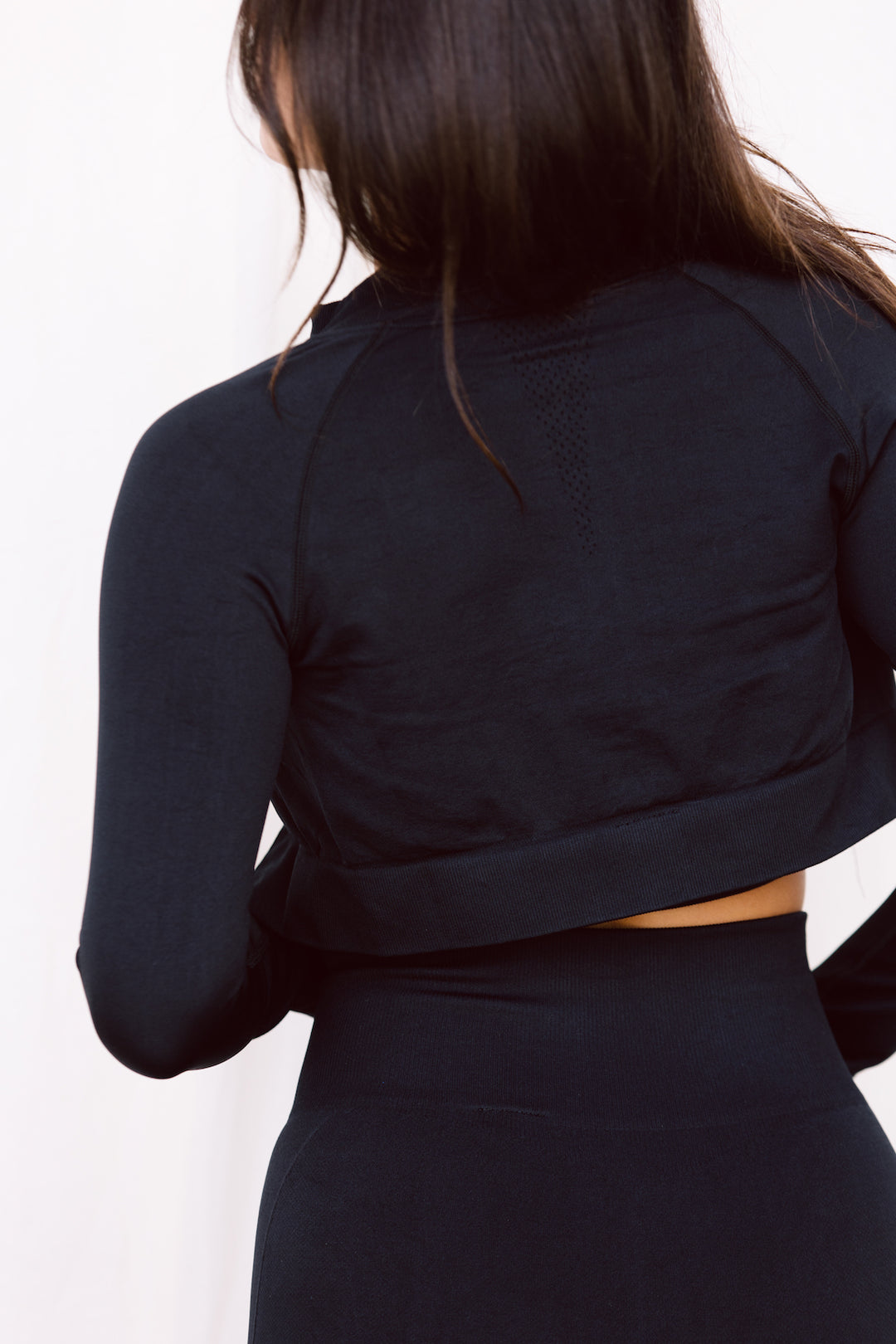 Astoria Velocity Seamless Zip Up - Black