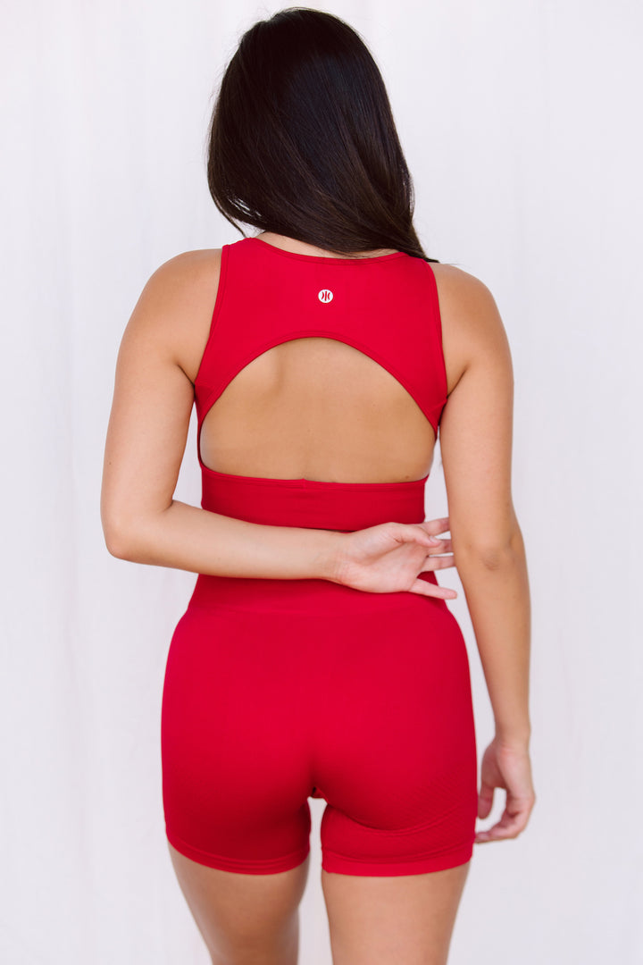 Astoria Velocity Seamless Short - Cherry
