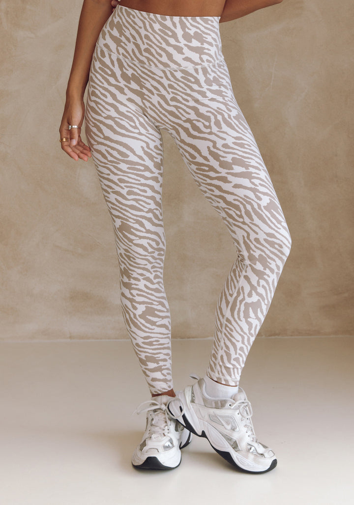 Astoria Luxe Balance Full Length Legging - Zebra